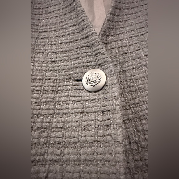 Maje Black Cotton-Tweed Blazer - Picture 7 of 13